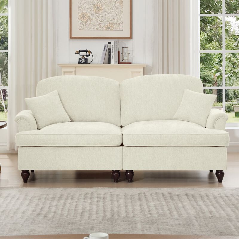 Niptar Mid-Century Modern Loveseat sofa image number 2