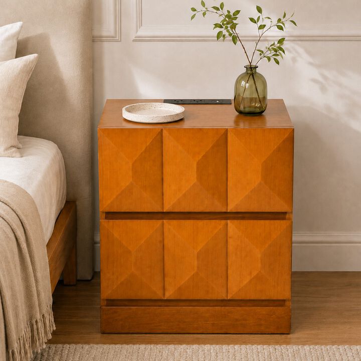 Laftif Modern Nightstand