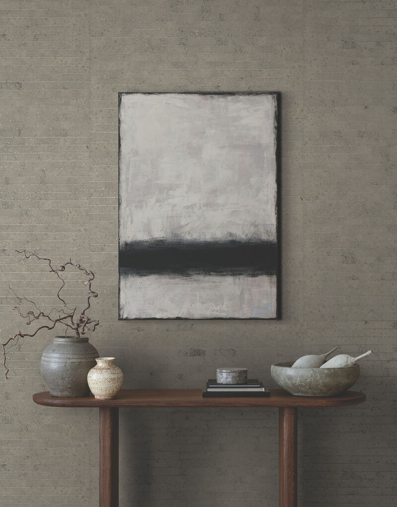 Handcrafted Paper Taupe Wallpaper image number 1