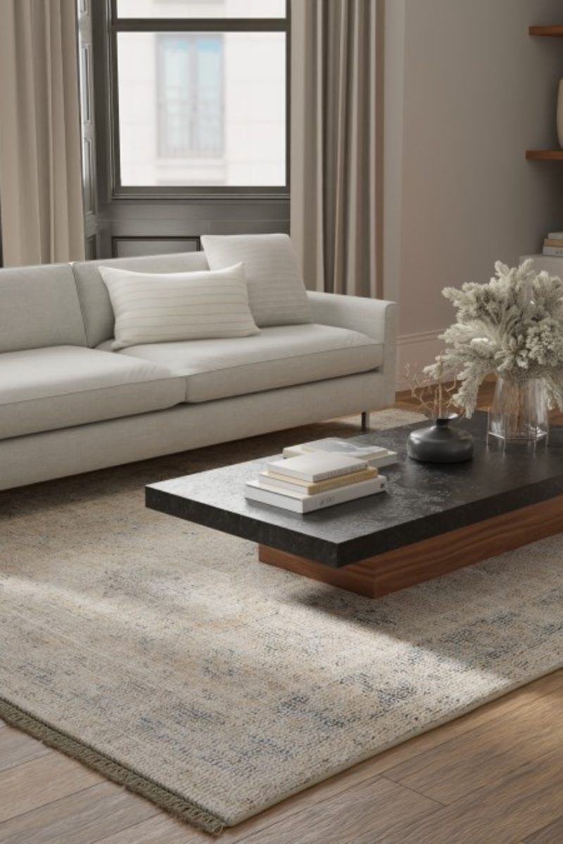 Caldwell 8798F Sand 9' x 12' Rug image number 1