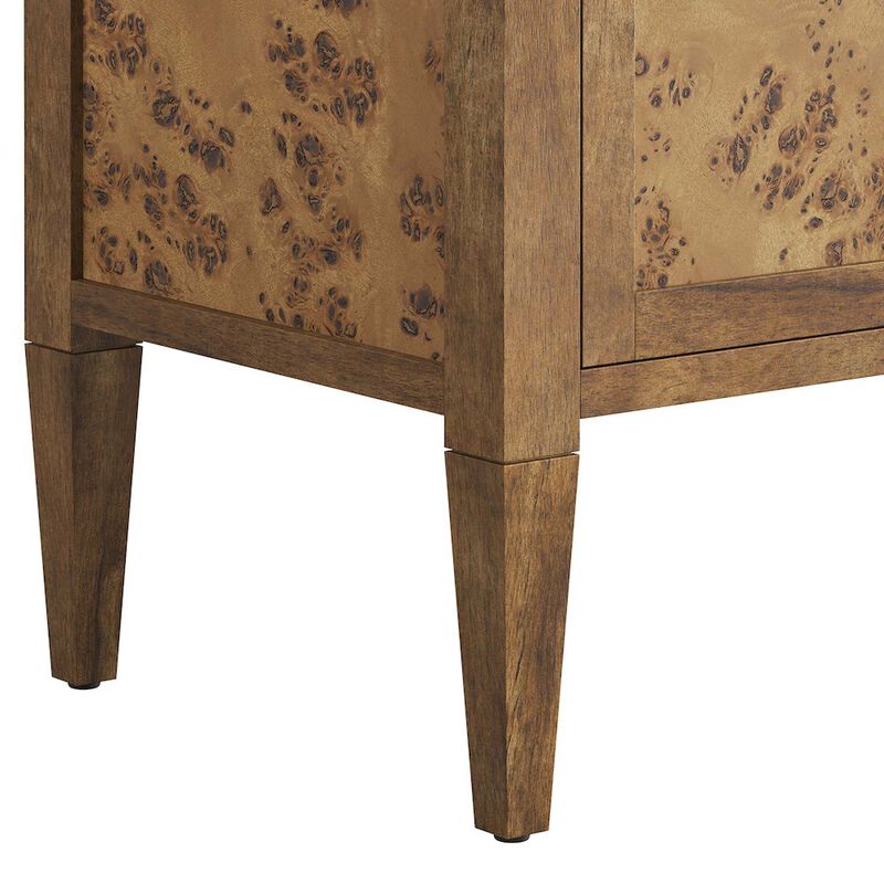 Modway EEI-6139-BUR Elysian 36" Wood Bathroom Vanity Cabinet (Sink Basin Not Included), Burgundy image number 8