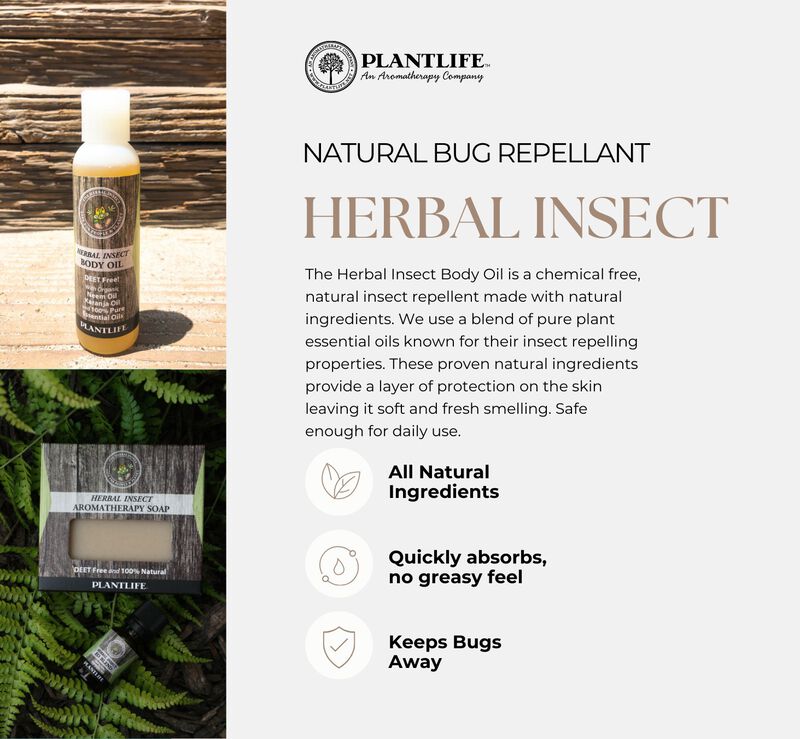 Plantlife Bar Soap - Herbal Insect 2 Pack image number 4
