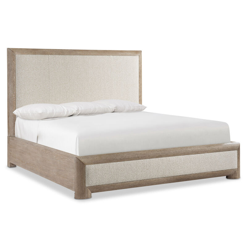 Aventura Upholstered King Panel Bed image number 0