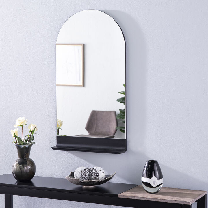 Balcorta Decorative Mirror w/ Shelf
