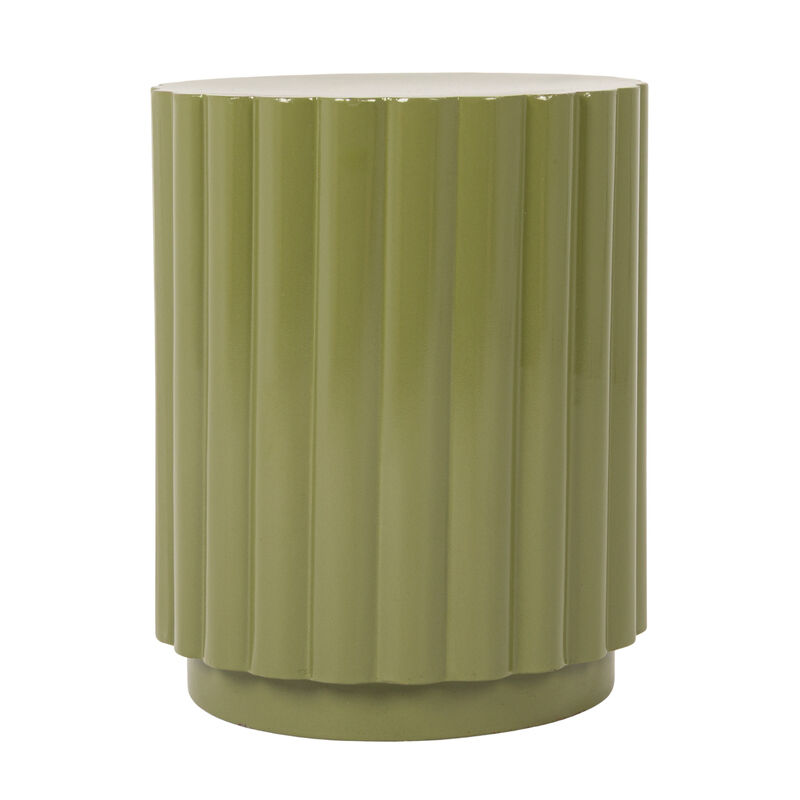 Rowena Interiors Verdant Metal Accent End Table image number 2