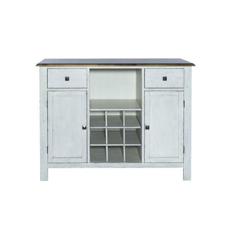 Liberty Furniture Carolina Crossing Server in Antique Honey image number 1