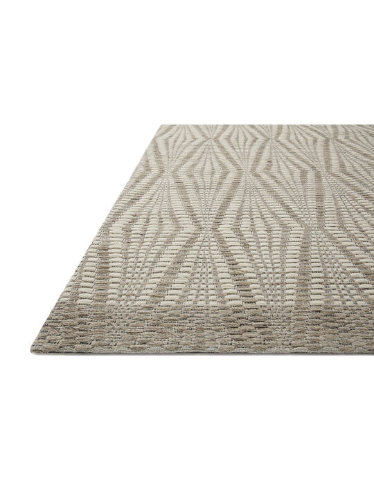 Kenzie KNZ01 Ivory/Taupe 3'6" x 5'6" Rug