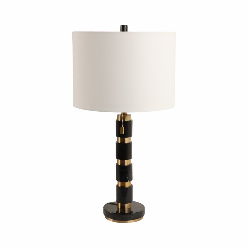 27x14" Stacked Marble Lamp image number 2