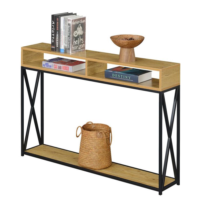 Convenience Concepts Tucson Deluxe 2 Tier Console Table