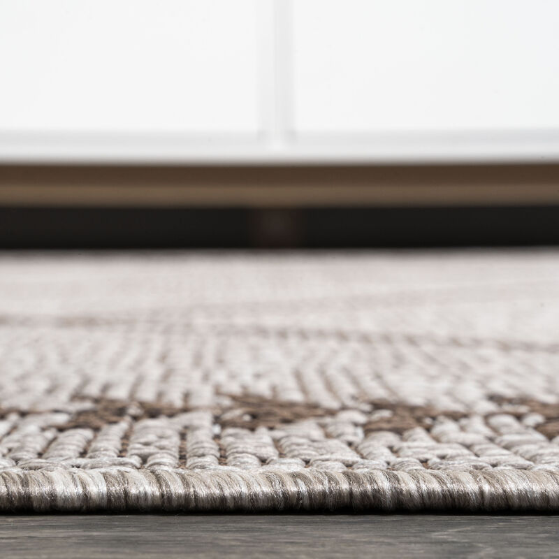 Derya Tribal Diamond Trellis Indoor/Outdoor Area Rug