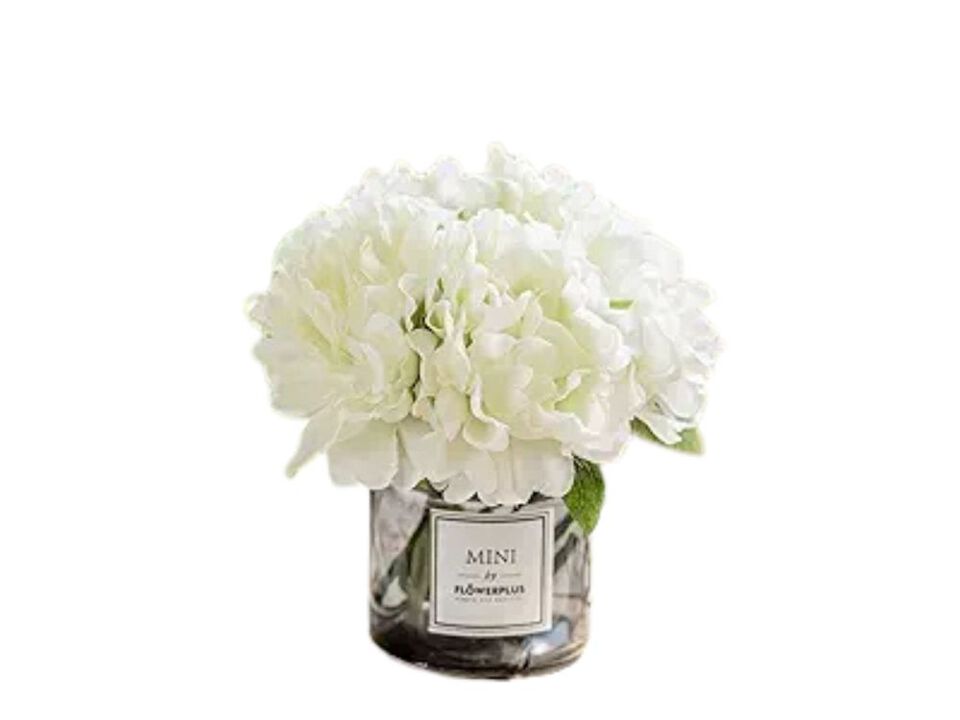 Artificial Peony Flowers Vase Filler Glass Ins Style Flower