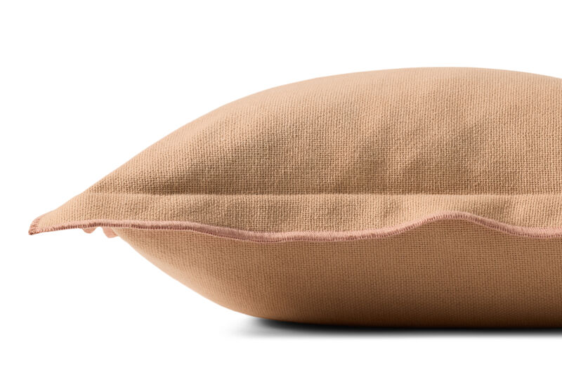 Captain PLF0003 26'' x 26'' Blush Down Pillow by Leanne Ford x Loloi image number 1