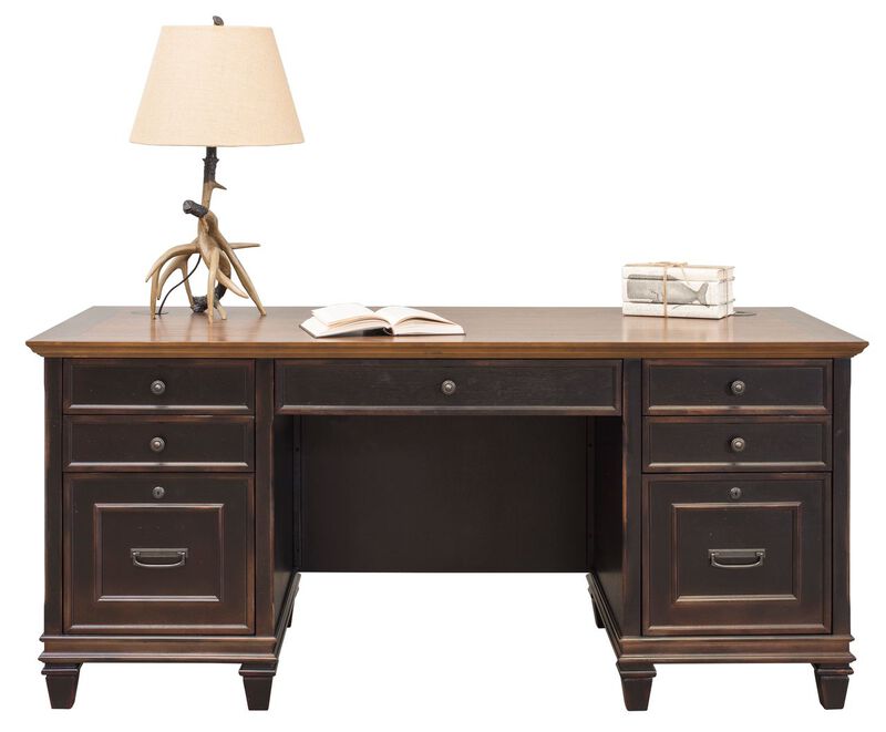 Double Pedestal Desk