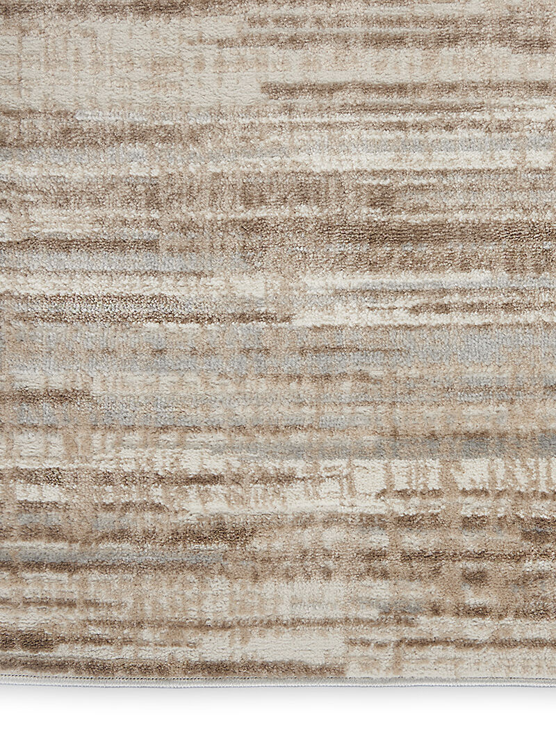 Elation ETN01 Ivory/Gray 2'2" x 16' Rug