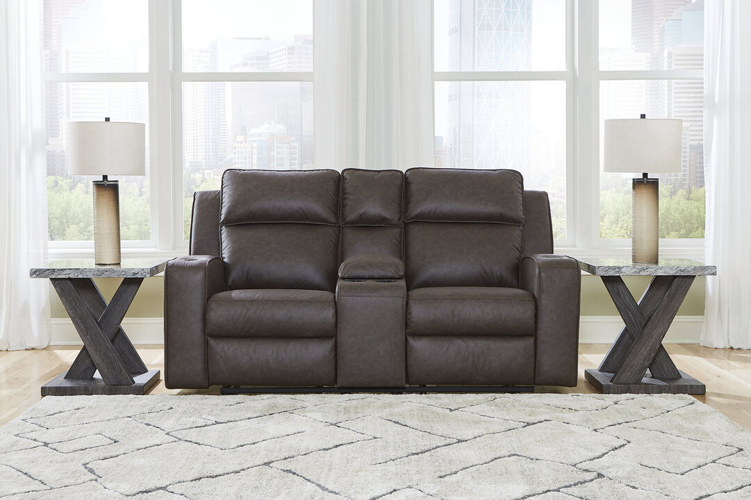 Lavenhorne Reclining Loveseat W/Console