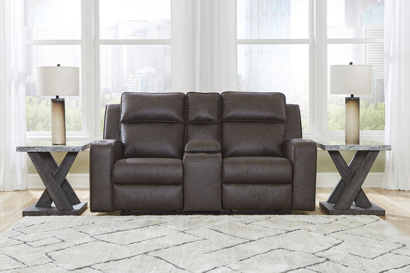 Lavenhorne Reclining Loveseat W/Console