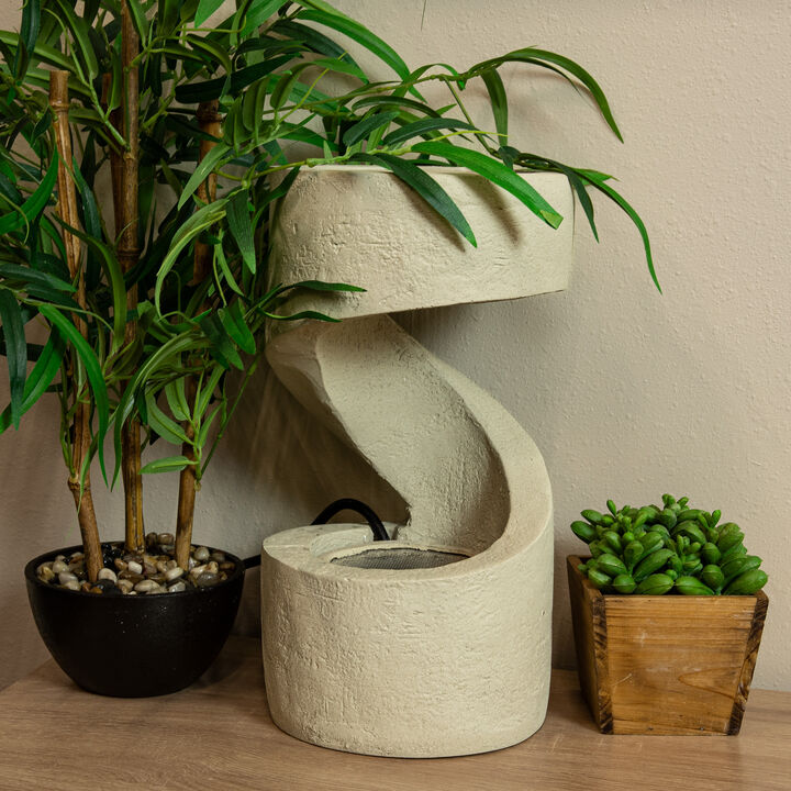 Winding Showers Tabletop Fountain