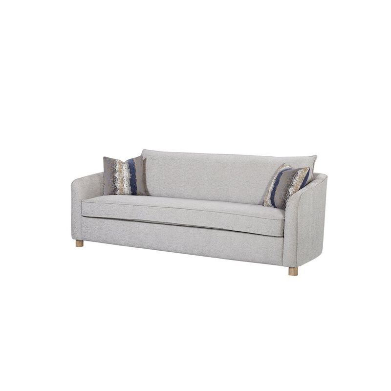 I Home Furnishings Elements Sofa In Grey Finish
