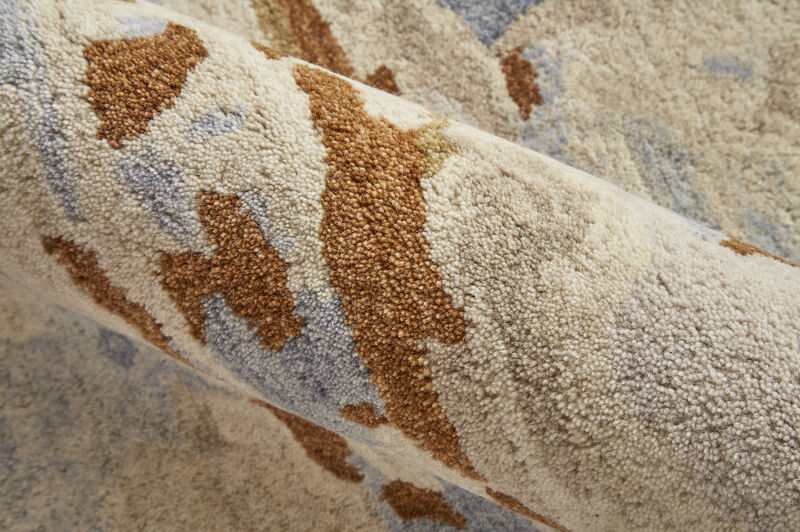 Everley 8644F Ivory/Blue/Brown 8' x 10' Rug