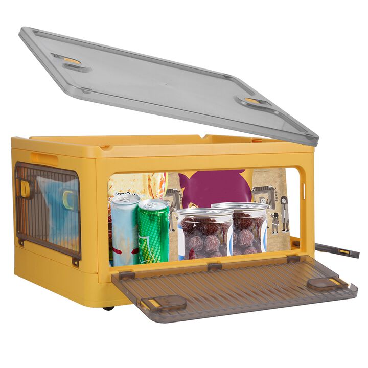 70QT/66L Folding Storage Bins