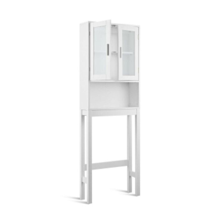Hivvago Over the Toilet Bathroom Storage Cabinet with Adjustable Shelf