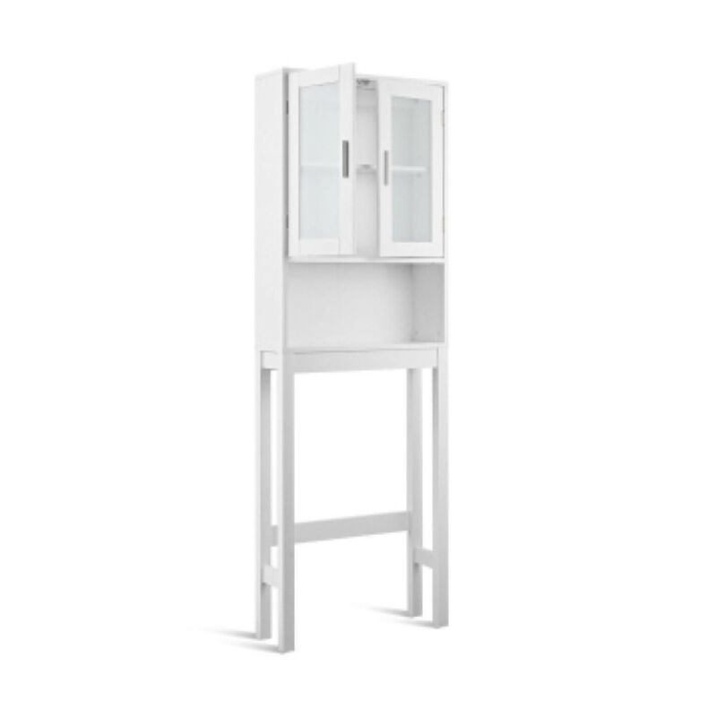 Hivvago Over the Toilet Bathroom Storage Cabinet with Adjustable Shelf