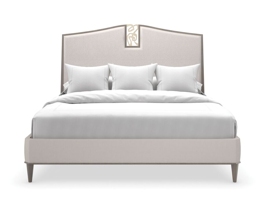 Crescendo Upholstered King Bed