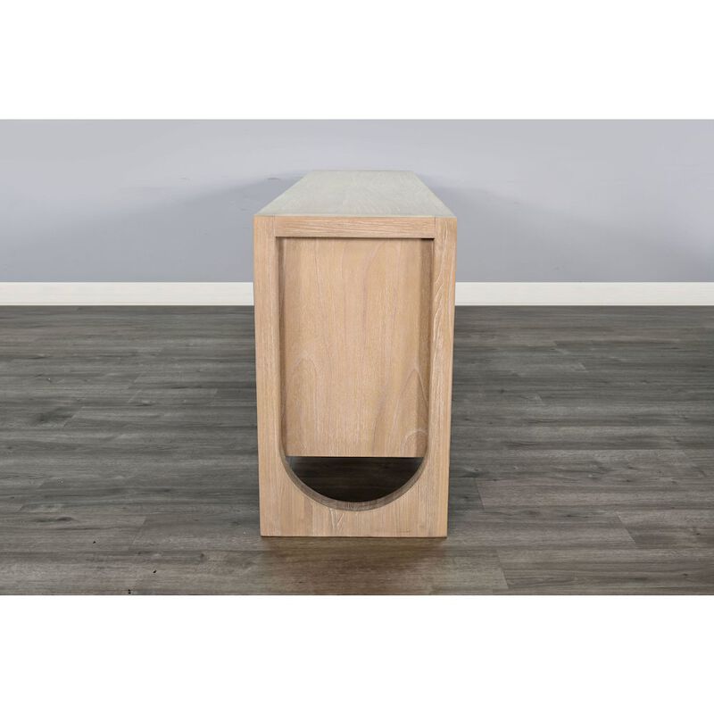 Sunny Designs Liz Arched Leg Oak Buffet image number 3