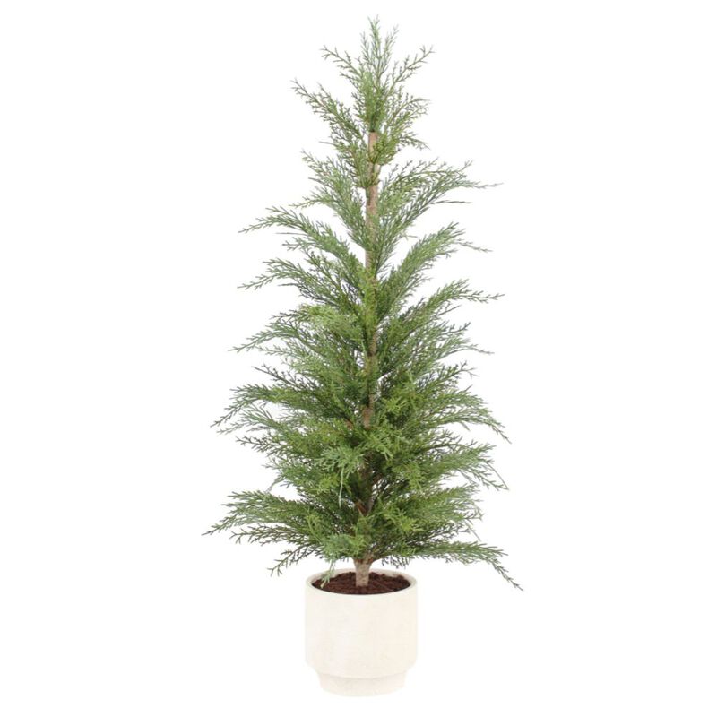 36" / 3' Artificial Evergreen Cedar Tree image number 0