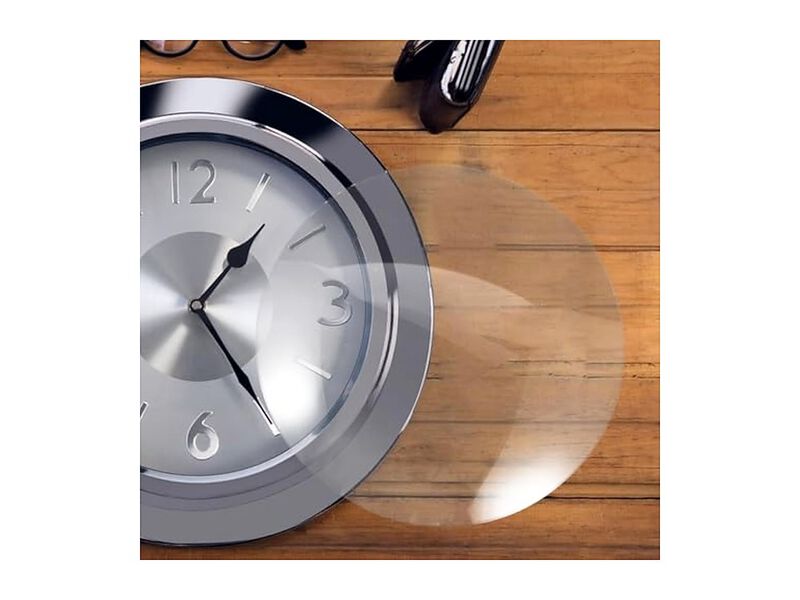 Glass Front Replacement Convex Transparent Wall Clock 5 Inch Home Decor image number 3