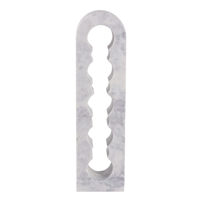 22" 5 Bottle Marble Wine Rack image number 1