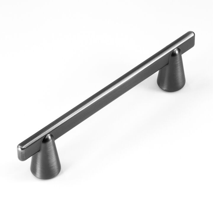 Hestia Hardware 10 Pack 3.75 Inch Cone Shape Modern Cabinet Bar Pull