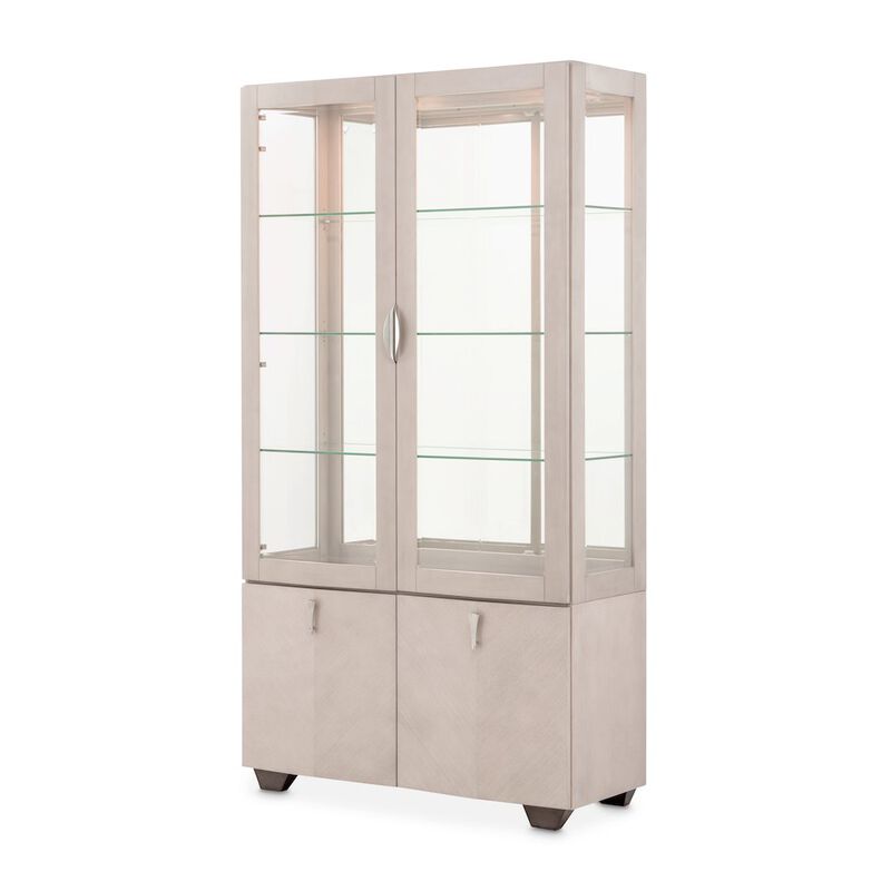 Michael Amini Fantosini Display Cabinet - Silver Mist image number 0