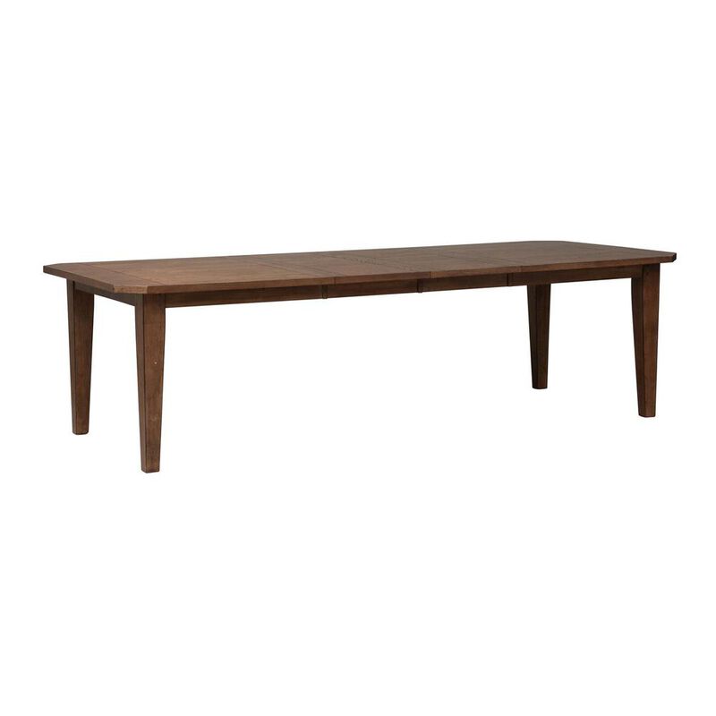 Liberty Furniture Hearthstone Ridge Rectangular Leg Table in Tobacco image number 0