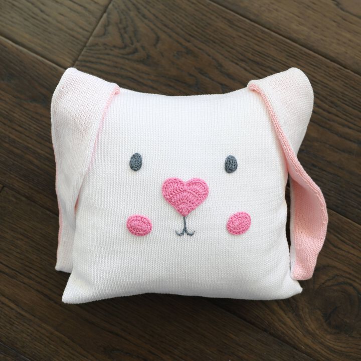 Bunny Face 10 "Pillow