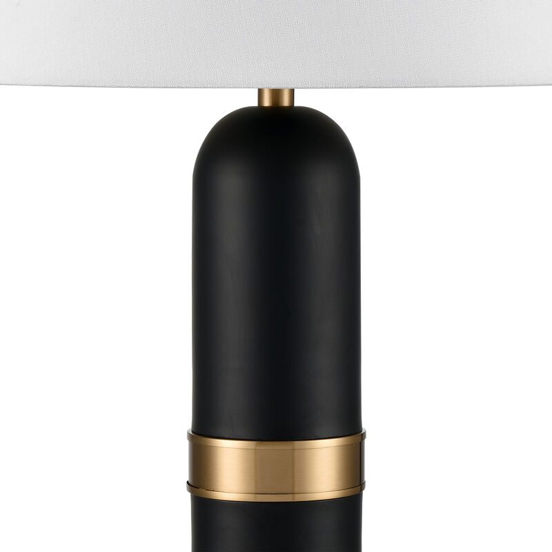 Pill 34'' High 1-Light Black Table Lamp