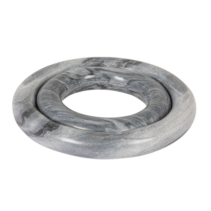 Grey Marble Trivets, Set of 2