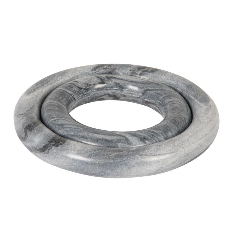Grey Marble Trivets, Set of 2 image number 0