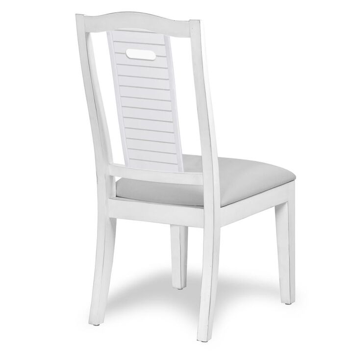 Sea Winds Coastal Furniture Islamorada Dining Chair Shutter Set of 2