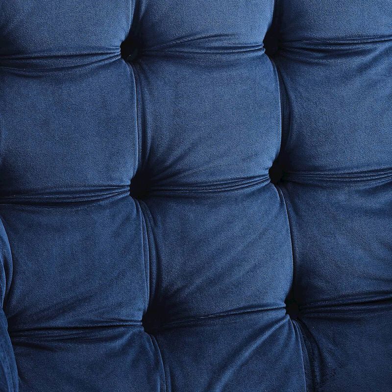 Suggest Button Tufted Performance Velvet Lounge Chair image number 4