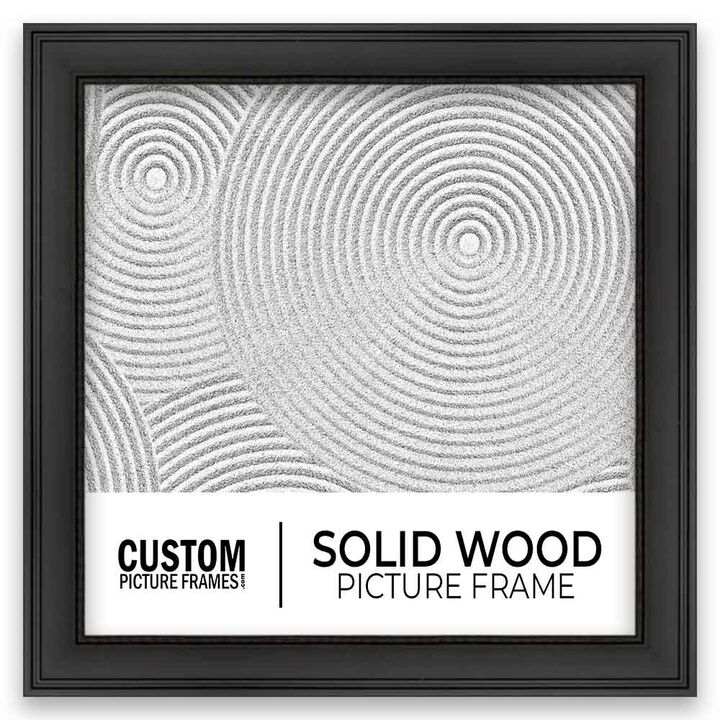 Traditional Black Square Picture Frame