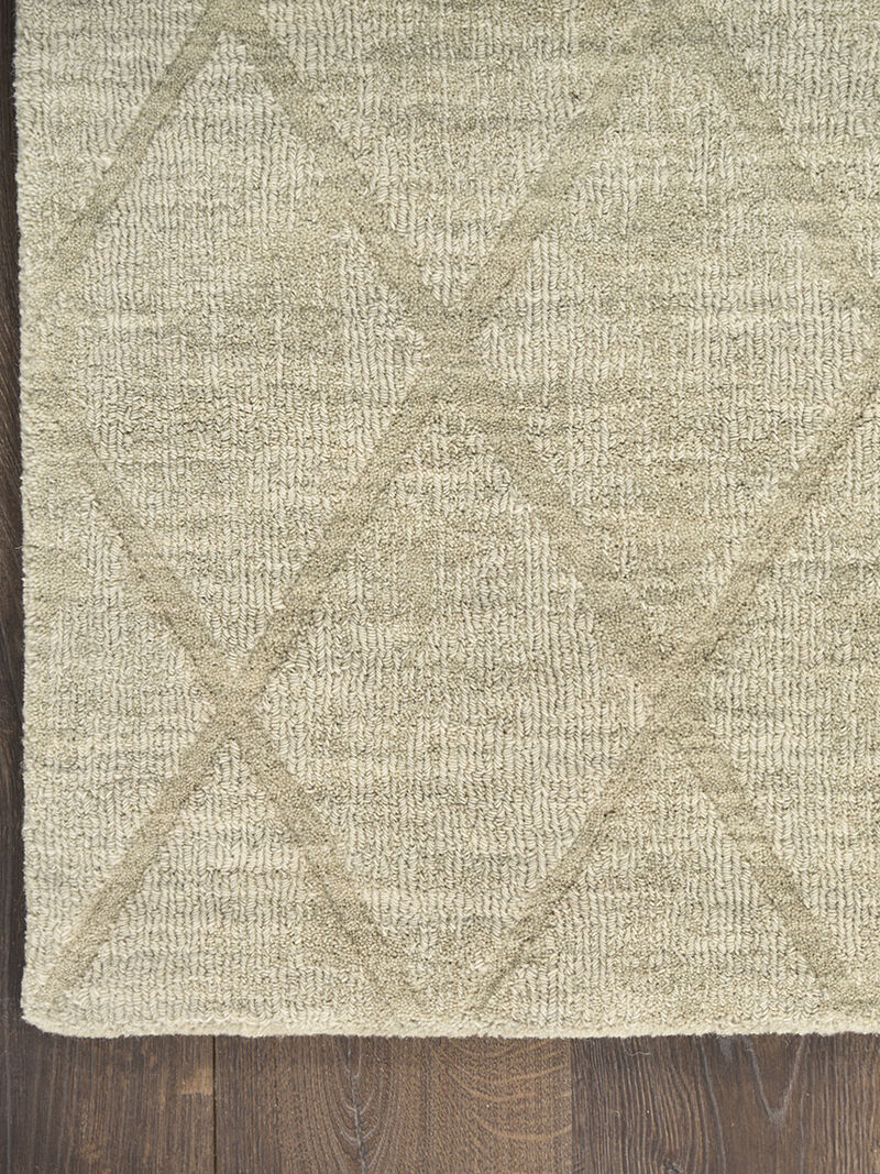 Wool Haven WOH01 Sage 7'9" x 9'9" Rug