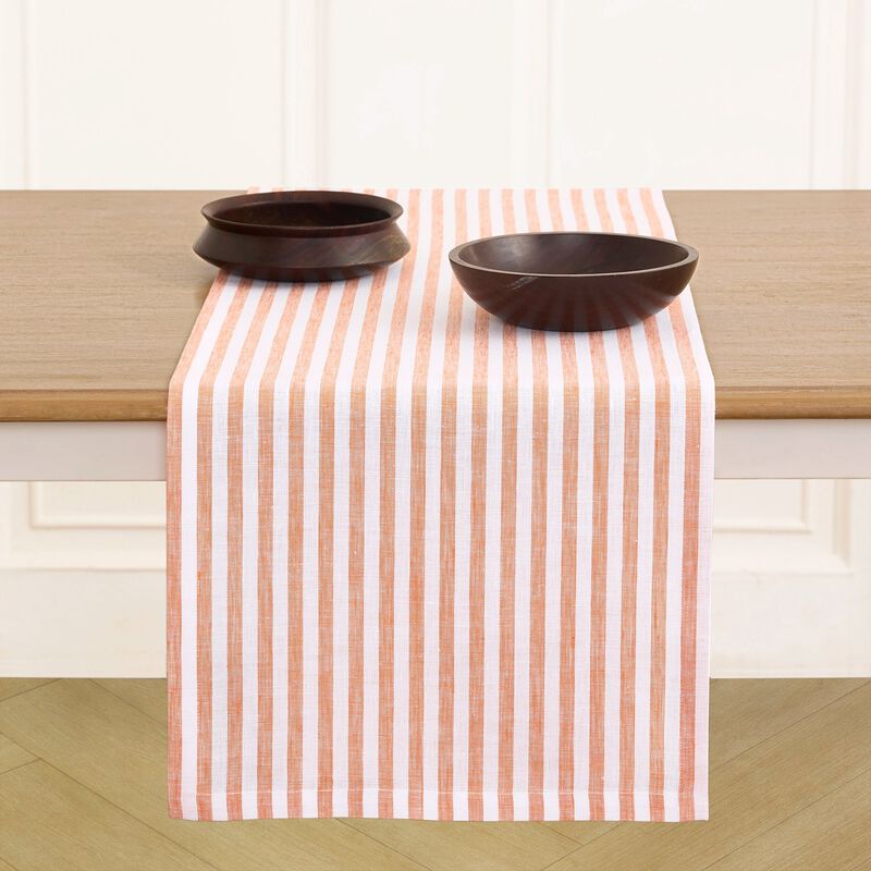 Linen Table Runner - Amalfi Stripe image number 0