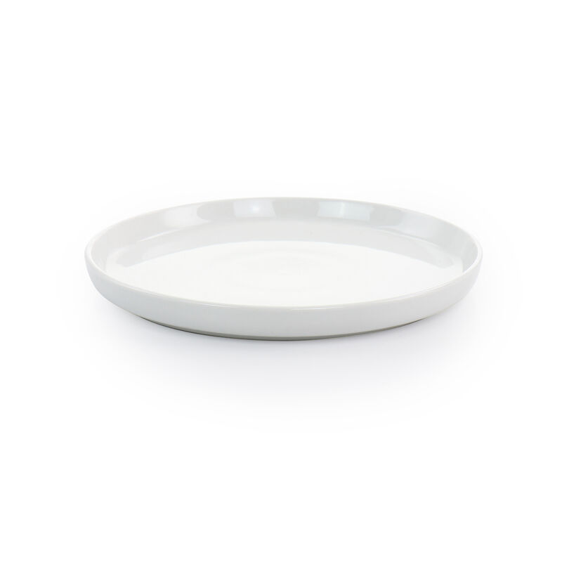 Gibson Home White Deco 16 Piece Fine Ceramic Dinnerware Set in White