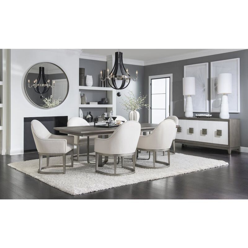 Legacy Classic Terra Luna Uph. Host Chair, Kd, Uph. Back & Seat, Seat Height: 19