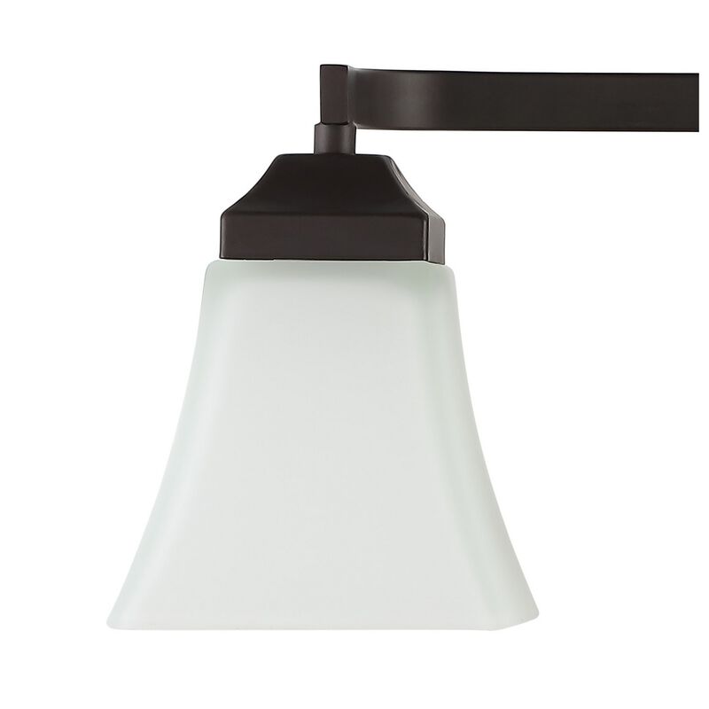 Staunton Iron/Glass Modern Cottage LED Vanity Light