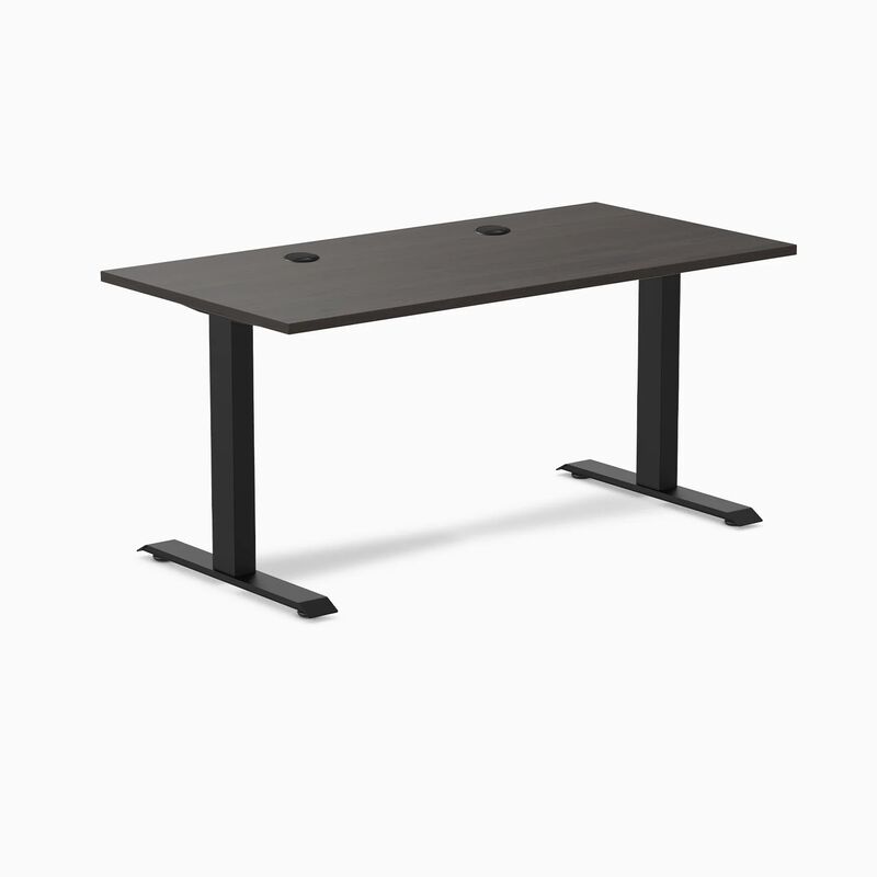 Desky Zero Scalloped Laminate Office Desk image number 0