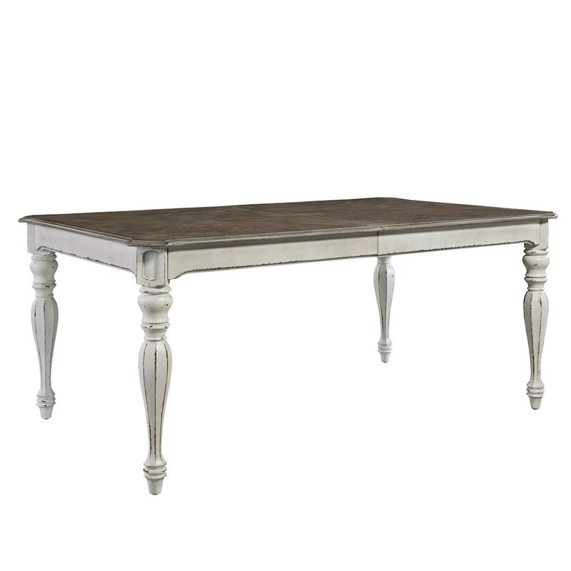 Liberty Furniture Magnolia Manor Opt 5 Piece Rectangular Table Set - Weathered Bisque image number 0