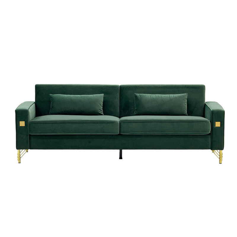 Stapak Velvet Sofa image number 0