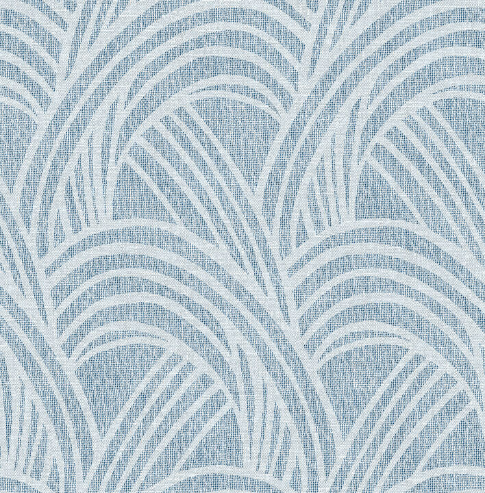 Farrah Blue Geometric Wallpaper